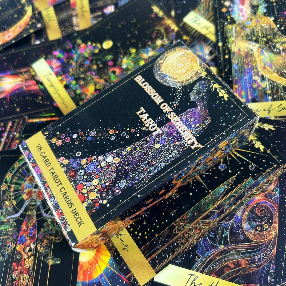 Blossom of Serenity Tarot Deck – 78 Card Complete Set
