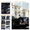 Mini Crash Cymbal with Drumsticks for Car Air Vents