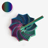 Optical Illusion Fidget Star – 3D Hexagon Spinner for Stress Relief