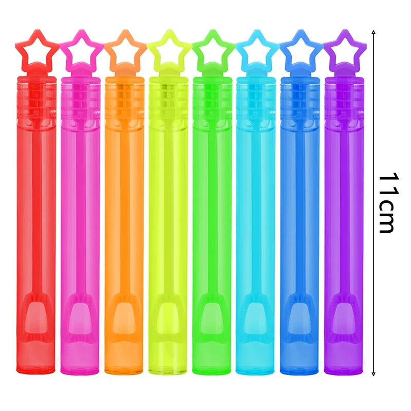 Neon Mini Bubble Wands for Party Favors & Classroom Prizes