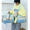 Multifunctional Crossbody Diaper Bag with Five-Piece Set