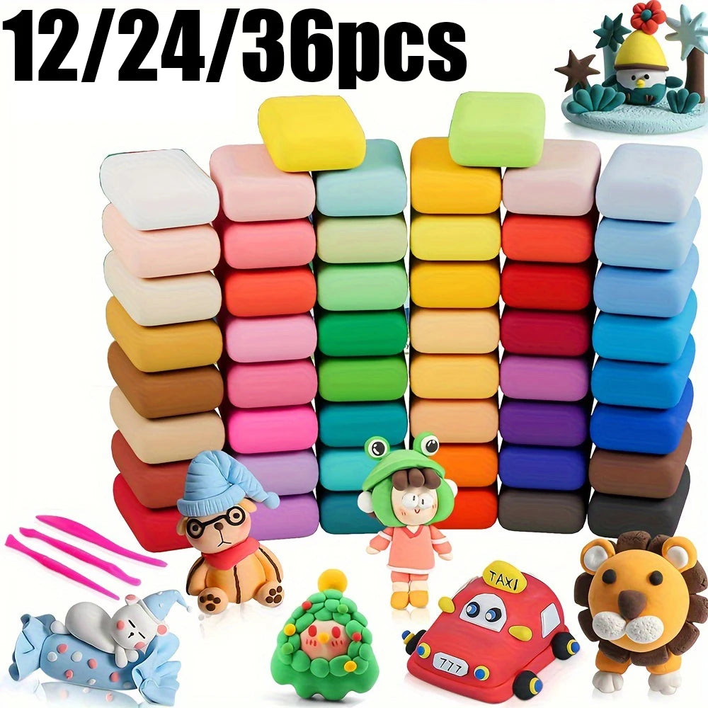 Air Dry Clay Craft Set with Tools for Kids and Beginners
