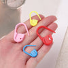 Colorful Locking Stitch Markers for Knitting and Crochet