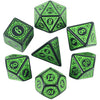 Textured Polyhedral Dice Set for RPG and Tabletop Games