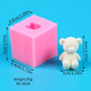 3D Bear Silicone Mold for DIY Crafts