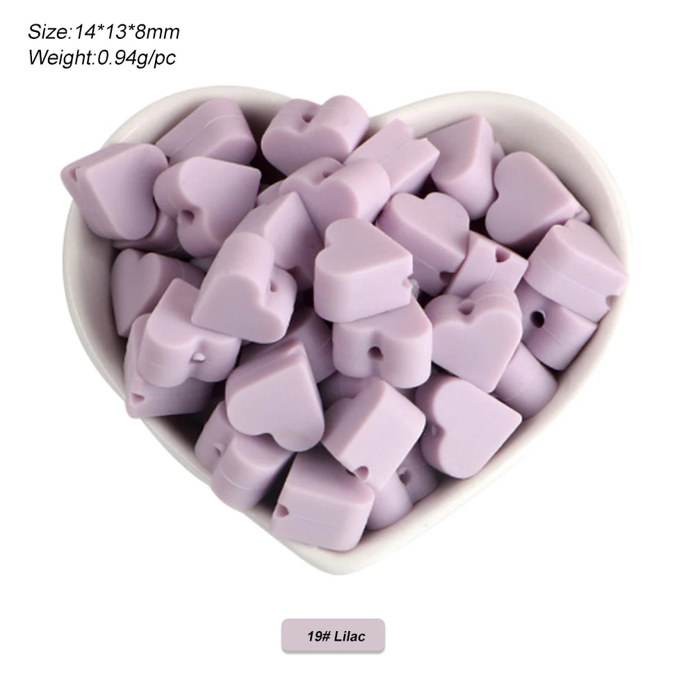 Silicone Charm Beads Set for DIY Jewelry Making