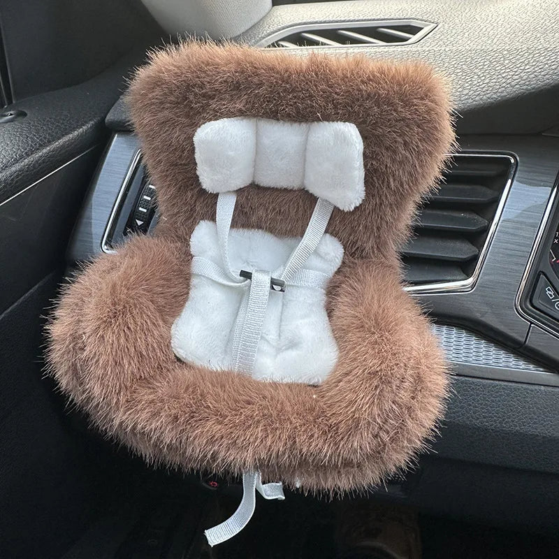 Cute Doll Car Seat & Air Vent Aromatherapy Holder