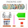 Ocean Series Diamond Art Coaster Kit with Stand – DIY Craft Set for Adults & Beginners