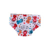 A pack of soft doll underwear featuring various animal patterns and colors.