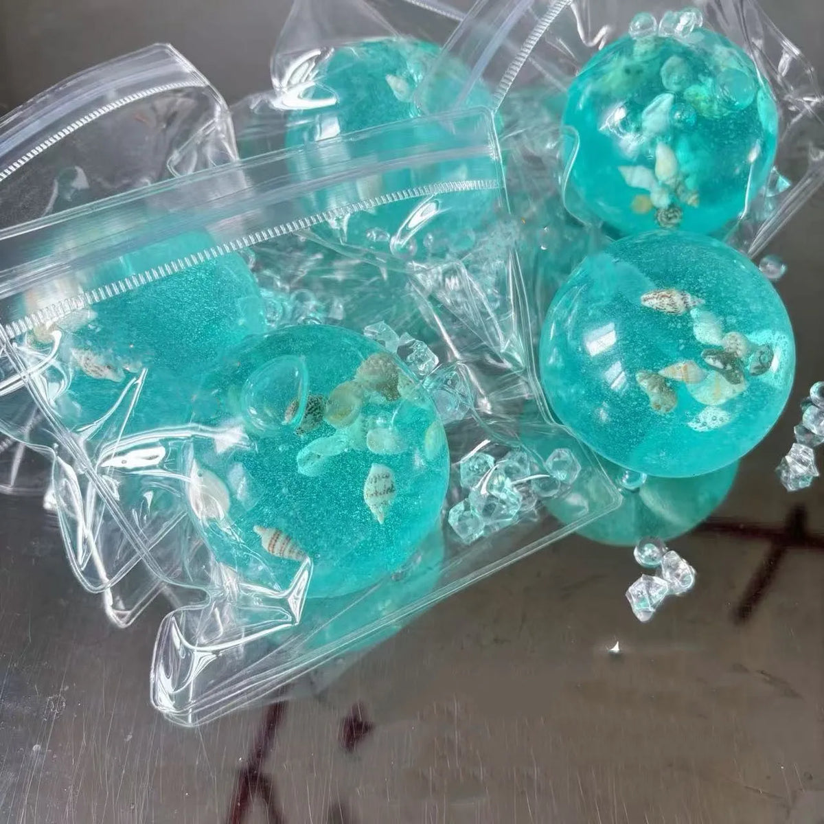 Ocean-Themed Squishy Stress Balls for Anxiety Relief