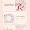 Soft Cotton Waterproof Baby Bibs (3-Pack, U-Shaped Design)