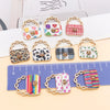 Colorful Enamel Handbag Charms for Jewelry Making
