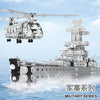 Metal 3D Aircraft Model Building Kit with Screw Assembly