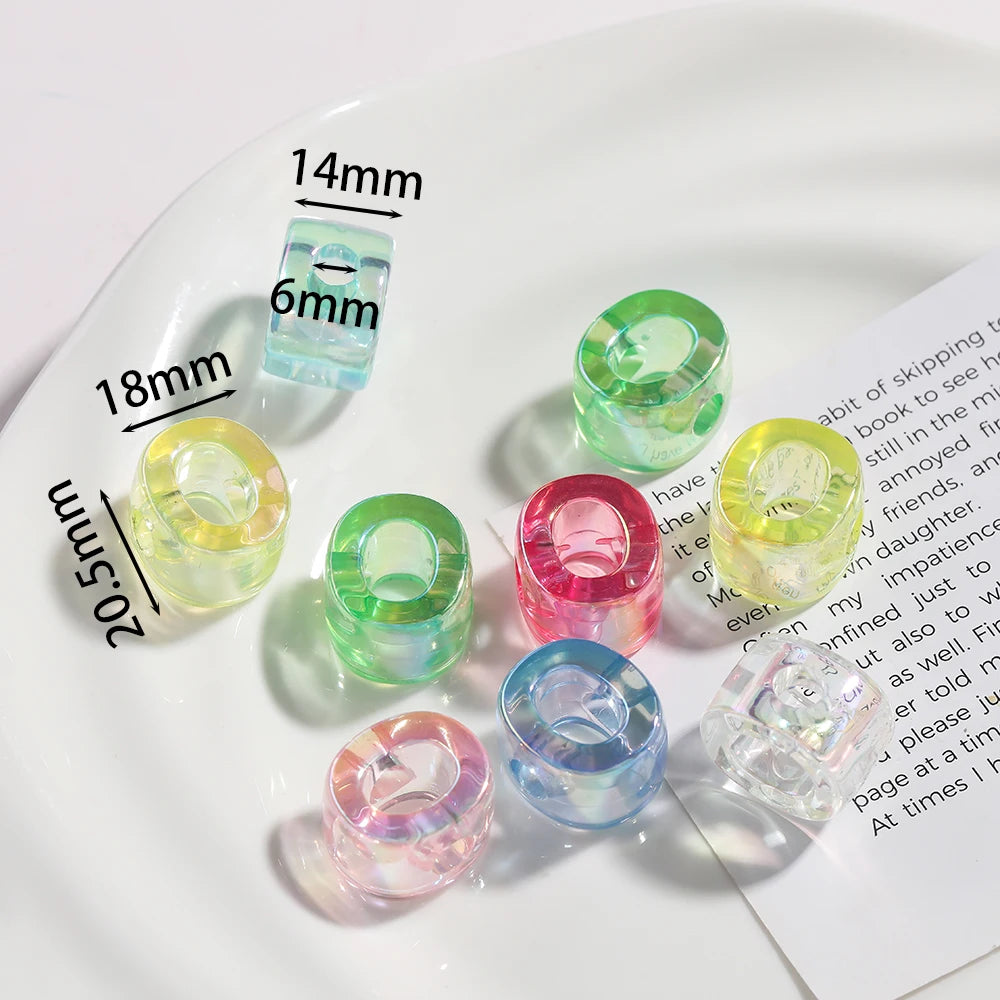 Acrylic Alphabet Beads for Jewelry Making – DIY Craft Kit