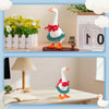 Mini Goose Summer Outfit Set with Hat, Dress, and Bag