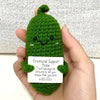 Quirky Pickle Plush Pillow – Soft Humor Decor