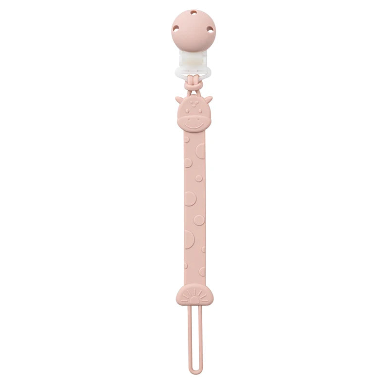 BPA-Free Silicone Pacifier Clips for Babies