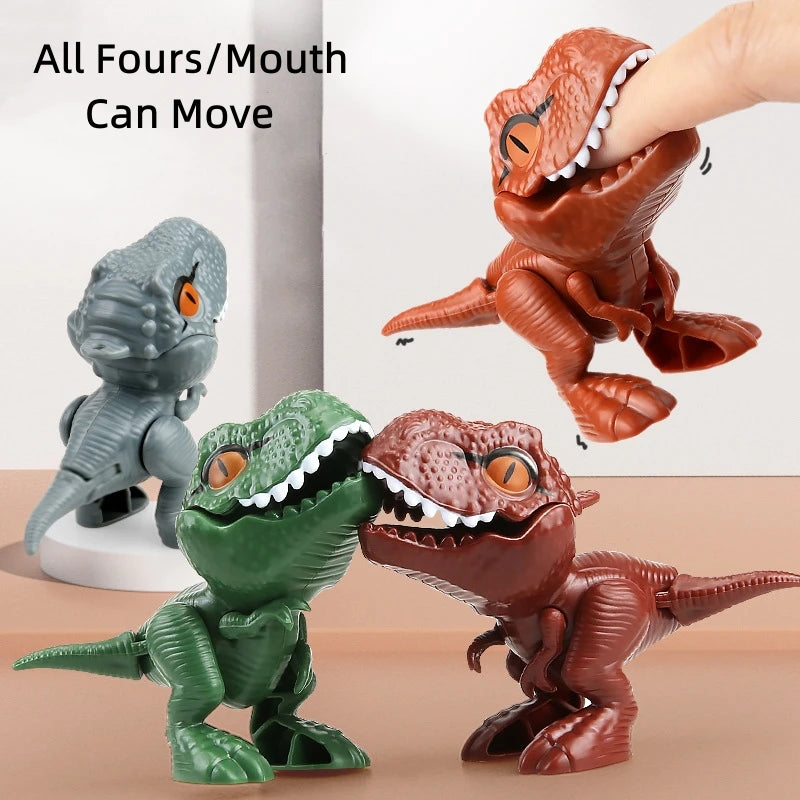 Finger Biting Dinosaur Toys – Interactive Jurassic Dino Playset for Kids