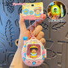 Cartoon Couple Backpack with Glowing Keychain