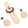 3D Wooden Interlocking Ring Puzzle – Brain Teaser for Kids and Adults