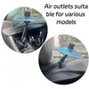 Clip-on mini drum and cymbal car air vent decoration for various models