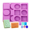 Leaf Silicone Soap Mold Set for DIY Crafts