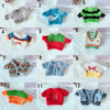 Fashionable Sweater and Vest Set for 20cm Plush Dolls