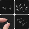 Invisible Plastic Earrings for DIY Jewelry Making