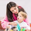 Sensory Tissue Box Toy with Crinkle Paper and Silky Scarves