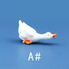 Charming Goose Figurine for Desk and Garden Decor