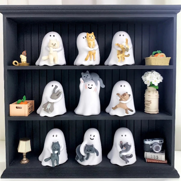 Ghost Behold My Cat Series Glow-in-the-Dark Cat Figurine Blind Box