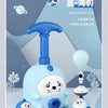 Balloon-Powered Car Science Toy with Launcher Tower