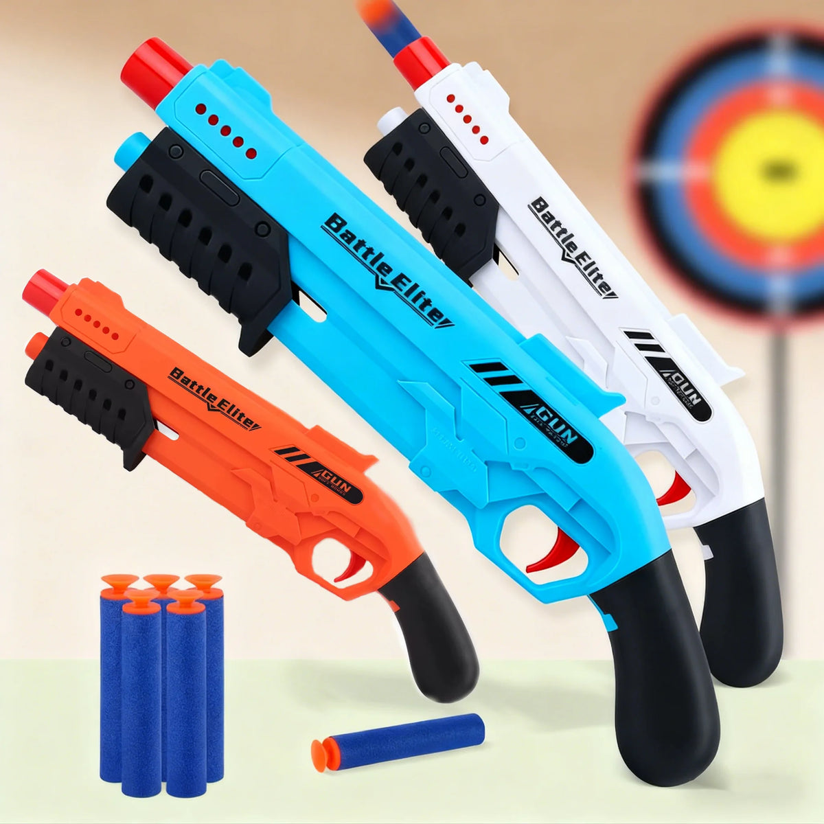 Outdoor Soft Dart Blaster Toy Gun for Kids