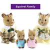 Forest Animal Miniature Dollhouse Furniture Set – 1/12 Scale Bedroom, Kitchen & Bathroom Decor