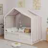 Soft Muslin Bunk Bed Canopy for Kids' Bedroom Decor
