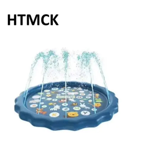 Animal Alphabet Inflatable Splash Pad for Kids