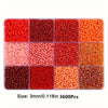 Glass Seed Beads Craft Kit with Organizer Box