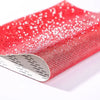 Roll of sparkling red rhinestone adhesive tape for DIY crafts and decor