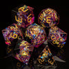 Handmade Resin Sharp Edge Dice Set for RPG Games