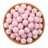 Pink Silicone Round Beads for DIY Jewelry Making