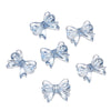Multicolor Transparent Bow Acrylic Beads for DIY Jewelry Making