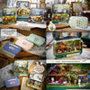 Nostalgic Wooden Box Theater Dollhouse Miniature Kit