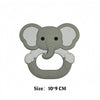 Cartoon Animal Silicone Baby Teether with Pacifier Clip