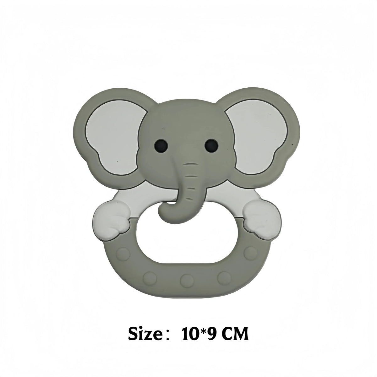 Cartoon Animal Silicone Baby Teether with Pacifier Clip