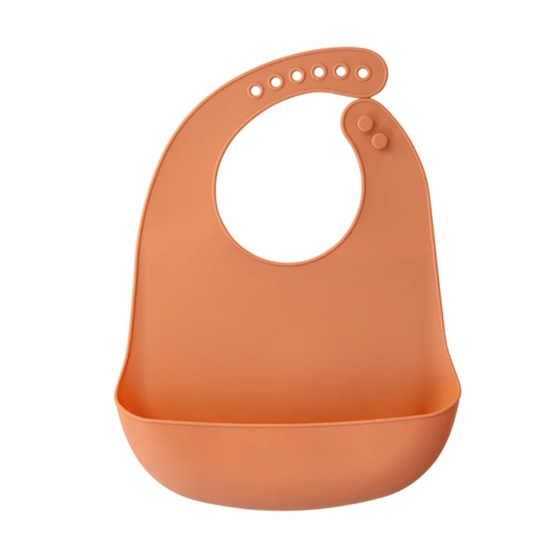 Personalized Silicone Baby Bib with Custom Name