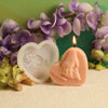Heart-Shaped Silicone Candle Mold | DIY Soap & Candle Making Kit