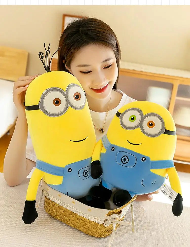 Minions Bob and Stuart Plush Dolls – Soft Movie Collectible Toys