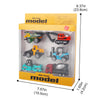 Die-Cast Metal Construction Truck Set - 6 Classic Vehicles