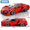 Supercar Model Building Block Kit