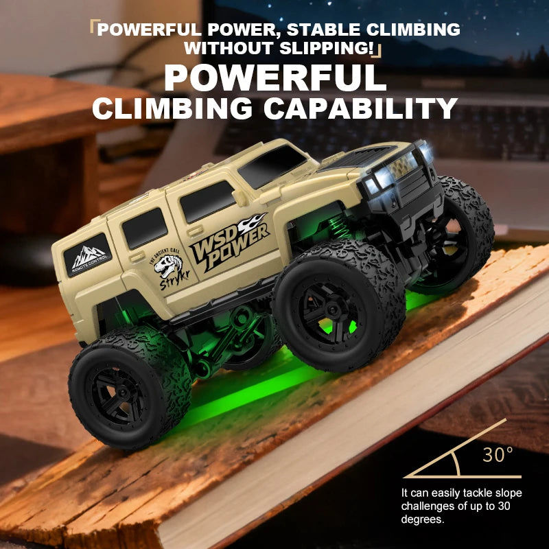 Mini Remote Control Climbing Car with Trailer